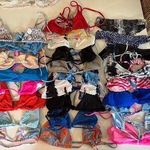 Colorful Women's Bikini Set